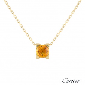 C de Cartier Citrine Pendant